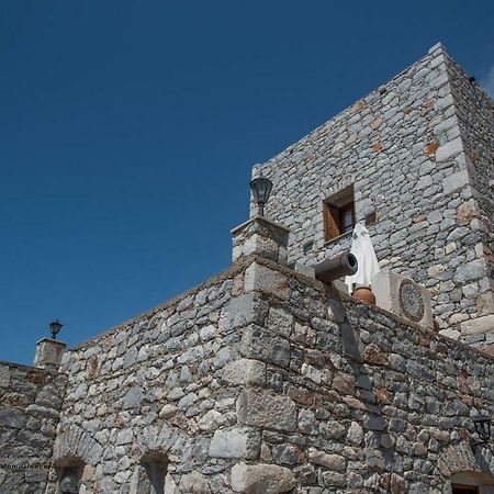Ferienwohnung Charouda Stone Tower Pírgos Dhiroú Exterior foto