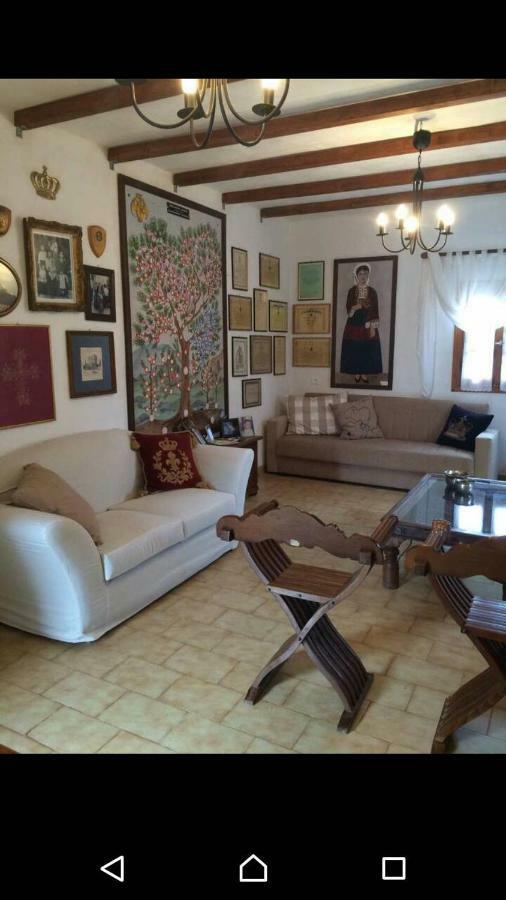 Ferienwohnung Charouda Stone Tower Pírgos Dhiroú Exterior foto